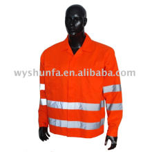 High visibility reflective safety workwear